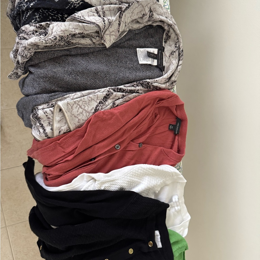Bundle: Assorted Cardigans And Sweaters - image 1